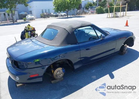 1999 Mazda Mx-5 Miata Leather Pkg/Popular Equipment Pkg/Sports Pkg/Touring Pkg from USA, damaged, VIN JM1NB3535X0107141